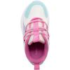 imageNautica Kids Boys and Girls Athletic SlipOn Sneakers Lightweight Bungee Running Shoes for Toddler Little Kid and Big KidWhite Bright