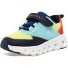 imageNautica Kids Fashion Sneaker Athletic Running Shoe with One Strap Boys  GirlsToddlerLittle KidNavy Aquamercer
