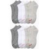 imageNautica Womens Low Cut Socks  12 Pack Moisture Wicking Cushioned Athletic No Show Socks for WomenOatmeal Heather Assorted