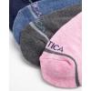 imageNautica Womens Low Cut Socks  12 Pack Moisture Wicking Cushioned Athletic No Show Socks for WomenPink Assorted