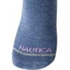 imageNautica Womens Low Cut Socks  12 Pack Moisture Wicking Cushioned Athletic No Show Socks for WomenPink Assorted