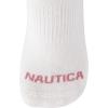 imageNautica Womens Low Cut Socks  12 Pack Moisture Wicking Cushioned Athletic No Show Socks for WomenPink Oatmeal