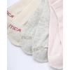 imageNautica Womens Low Cut Socks  12 Pack Moisture Wicking Cushioned Athletic No Show Socks for WomenPink Oatmeal