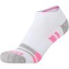 imageNautica Womens Low Cut Socks  12 Pack Moisture Wicking Cushioned Athletic No Show Socks for WomenPinkWhiteGrey