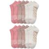 imageNautica Womens Low Cut Socks  12 Pack Moisture Wicking Cushioned Athletic No Show Socks for WomenTan Collection