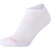 imageNautica Womens Low Cut Socks  12 Pack Moisture Wicking Cushioned Athletic No Show Socks for WomenWhite Stripe