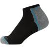 imageNautica Womens Quarter Cut Moisture Control Athletic Socks with Cushioned Comfort 12 PackBlack Multi