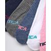 imageNautica Womens Quarter Cut Moisture Control Athletic Socks with Cushioned Comfort 12 PackBlue Assorted