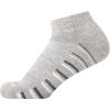imageNautica Womens Quarter Cut Moisture Control Athletic Socks with Cushioned Comfort 12 PackLight Pink Black