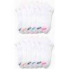 imageNautica Womens Quarter Cut Moisture Control Athletic Socks with Cushioned Comfort 12 PackSolid White