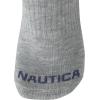 imageNautica Womens Quarter Cut Moisture Control Athletic Socks with Cushioned Comfort 12 PackWhite Assorted
