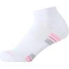 imageNautica Womens Quarter Cut Moisture Control Athletic Socks with Cushioned Comfort 12 PackWhite Pink