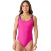 imageNautica Womens OnePiece Swimsuit  Slimming Tummy Control Bathing Suit QuickDry Fabric Bikini SwimsuitPink