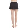 imageNautica Womens Swim Skirt  QuickDry Swim Shorts Tummy Control Skort Pockets Volley ShortsBlack