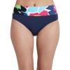 imageNautica Womens Tummy Control Bikini Bottom  Swim Brief QuickDry Sun ProtectionLime Mix
