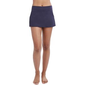 imageNautica Womens Swim Skirt  QuickDry Swim Shorts Tummy Control Skort Pockets Volley ShortsNavy