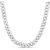 imageNautica 10 mm Cuban Chain Necklace for Men Stainless Steel 26 Inches