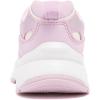imageNautica Girls Sneakers Athletic Walking Shoes for Play and Everyday Wear Comfortable Casual Toddler and Youth Bungee and LaceUpPink Pearljanis