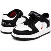 imageNautica Kids Adjustable Strap Shoes  Comfortable Casual Sneakers for Boys and Girls Toddlers amp Little KidsBlack  White  Red