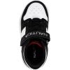 imageNautica Kids Adjustable Strap Shoes  Comfortable Casual Sneakers for Boys and Girls Toddlers amp Little KidsBlack  White  Red