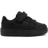 imageNautica Kids Adjustable Strap Shoes  Comfortable Casual Sneakers for Boys and Girls Toddlers amp Little KidsBlack Monoseaspray