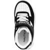 imageNautica Kids Adjustable Strap Shoes  Comfortable Casual Sneakers for Boys and Girls Toddlers amp Little KidsBlack Whitehuntley