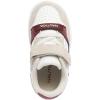 imageNautica Kids Adjustable Strap Shoes  Comfortable Casual Sneakers for Boys and Girls Toddlers amp Little KidsBurgundy Whiteseaspray