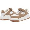 imageNautica Kids Adjustable Strap Shoes  Comfortable Casual Sneakers for Boys and Girls Toddlers amp Little KidsKhaki Multihuntley
