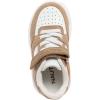 imageNautica Kids Adjustable Strap Shoes  Comfortable Casual Sneakers for Boys and Girls Toddlers amp Little KidsKhaki Multihuntley