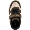 imageNautica Kids Adjustable Strap Shoes  Comfortable Casual Sneakers for Boys and Girls Toddlers amp Little KidsOlive Bone