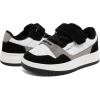 imageNautica Kids Adjustable Strap Shoes  Comfortable Casual Sneakers for Boys and Girls Toddlers amp Little KidsWhite Black Blackseaspray