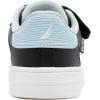 imageNautica Kids Adjustable Strap Shoes  Comfortable Casual Sneakers for Boys and Girls Toddlers amp Little KidsWhite Black Blue
