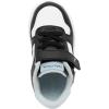 imageNautica Kids Adjustable Strap Shoes  Comfortable Casual Sneakers for Boys and Girls Toddlers amp Little KidsWhite Black Blue
