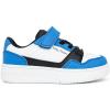 imageNautica Kids Adjustable Strap Shoes  Comfortable Casual Sneakers for Boys and Girls Toddlers amp Little KidsWhite Blue Blackseaspray