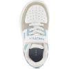 imageNautica Kids Adjustable Strap Shoes  Comfortable Casual Sneakers for Boys and Girls Toddlers amp Little KidsWhite Blue Grey