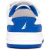 imageNautica Kids Adjustable Strap Shoes  Comfortable Casual Sneakers for Boys and Girls Toddlers amp Little KidsWhite Blue Greyjarrell