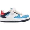 imageNautica Kids Adjustable Strap Shoes  Comfortable Casual Sneakers for Boys and Girls Toddlers amp Little KidsWhite Blue Red