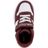 imageNautica Kids Adjustable Strap Shoes  Comfortable Casual Sneakers for Boys and Girls Toddlers amp Little KidsWhite Burgundy