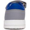 imageNautica Kids Adjustable Strap Shoes  Comfortable Casual Sneakers for Boys and Girls Toddlers amp Little KidsWhite Greycaraoni