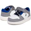 imageNautica Kids Adjustable Strap Shoes  Comfortable Casual Sneakers for Boys and Girls Toddlers amp Little KidsWhite Greycaraoni