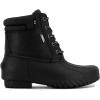 imageNautica Kids Boys amp Girls Duck Boots Kids Waterproof Rain Snow Boots Insulated Winter Boots ToddlerLittleBig KidBlackchanning