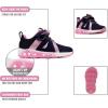 imageNautica Kids LightUp Flashing Sneaker Athletic Running Shoes with Strap  Fashionable and Fun for Boys and Girls  Available in Toddler and Little Kid SizesJurnee Lightsnavy Pink Sparkle