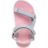 imageNautica Toddler Boys Sport Sandals  Lightweight Athletic OpenToe Summer Shoes with Dual Adjustable Hook and Loop Straps for Outdoor Play Beach and WaterGrey Iridescent