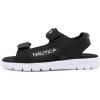 imageNautica Toddler Boys Sport Sandals  Lightweight Athletic OpenToe Summer Shoes with Dual Adjustable Hook and Loop Straps for Outdoor Play Beach and WaterBlack Jakai