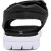 imageNautica Toddler Boys Sport Sandals  Lightweight Athletic OpenToe Summer Shoes with Dual Adjustable Hook and Loop Straps for Outdoor Play Beach and WaterBlack Jakai