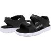 imageNautica Toddler Boys Sport Sandals  Lightweight Athletic OpenToe Summer Shoes with Dual Adjustable Hook and Loop Straps for Outdoor Play Beach and WaterBlack Jakai