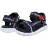 imageNautica Toddler Boys Sport Sandals  Lightweight Athletic OpenToe Summer Shoes with Dual Adjustable Hook and Loop Straps for Outdoor Play Beach and WaterAmericanajavier