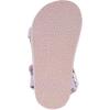 imageNautica Toddler Boys Sport Sandals  Lightweight Athletic OpenToe Summer Shoes with Dual Adjustable Hook and Loop Straps for Outdoor Play Beach and WaterPink Metallic