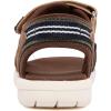 imageNautica Toddler Boys Sport Sandals  Lightweight Athletic OpenToe Summer Shoes with Dual Adjustable Hook and Loop Straps for Outdoor Play Beach and WaterBrown Olive Jupiter
