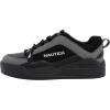 imageNautica Youth Athletic Sneakers  Comfortable LaceUp Tennis Shoes for Boys and Girls Durable Casual Sport Footwear for School Gym and Daily WearBlack Greyhightide